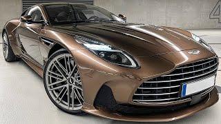 NEW 680 HP Aston Martin DB12! Brutal V8 + SOUND! Interior Exterior Review 4k