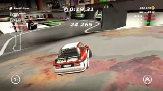 Table Top Racing: World Tour Yo! Sushi Rallys Cool 72 drift 250 000 points