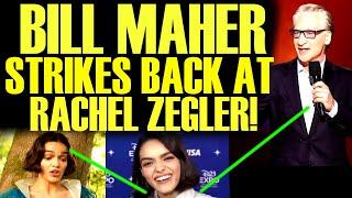 BILL MAHER SHOUTS AT RACHEL ZEGLER AFTER WOKE SNOW WHITE BACKLASH EXPLODES & GOES VIRAL!