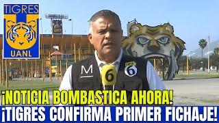 ¡BOMBA AHORA! ¡TIGRES CONFIRMA PRIMER FICHAJE! MIRA AHORA