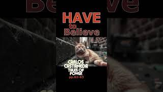 Have To Believe  #spirituality #carloscastaneda #tolteca #tolteca #shaman