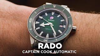 Roadtesting RADO's Captain Cook with interchangeable straps: it's like 3 watches for the price of 1