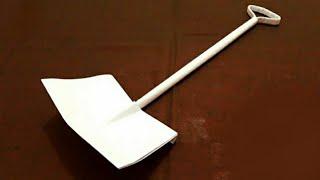 DIY - How To Make a Shovel With Paper | Making Shovel