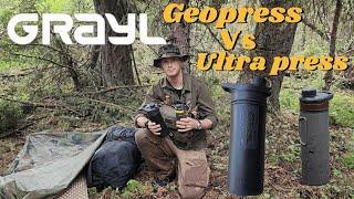 Grayl geopress vs Ultra press