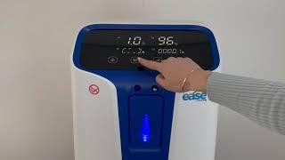 How to use the ease by Invacare 5L Oxygen Concentrator