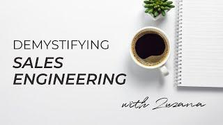 How to Get into Sales Engineering