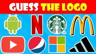 Guess the Logo | Can You Guess the 50 Logos? #quiz