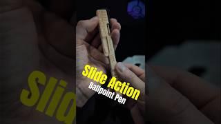 3D printed Slide Action ballpoint pen! #3dprinting