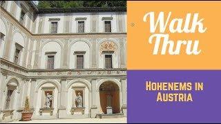 Walking through: Hohenems in Vorarlberg in AUSTRIA