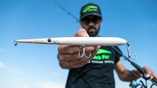 Lure fishing for BLUEFISH using Jack Fin's STYLO