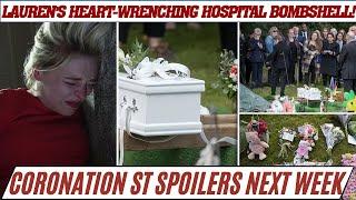 Shocking Tragedy Strikes Coronation Street: Lauren's Heart-Wrenching Hospital Bombshell! | #Corrie