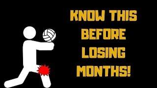 Jumpers Knee - What EVERY Beach Volleyball Player Should Know!