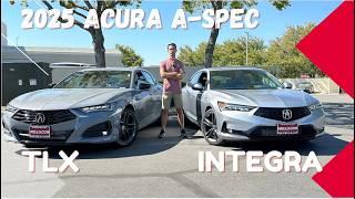 TLX or Integra? Which one is better? 2025 Acura A-spec