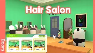 Escape Room Hair Salon Walkthrough (GBFinger Studio) | 脱出ゲーム DOORS 謎解きパズルゲーム集