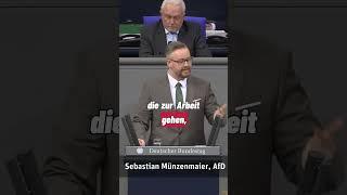 Münzenmaier (AfD): "Wer leidet denn unter Multikulti?" #afd #politik #bundestag #migration