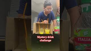 Mystery drink challenge! #memes #funny #viral