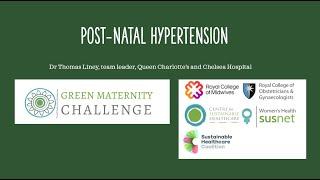 Postnatal hypertension made simple and sustainable: Imperial College Healthcare NHS Trust.