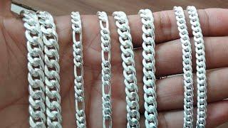 latest silver chain designs for men | silver chain design for men with price | chain design for boy