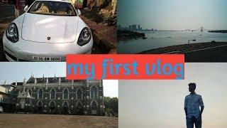 My First Vlog |  Bandra | Church,Car,Fort