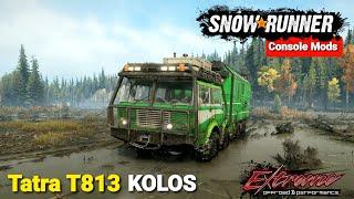 New Tatra T813 KOLOS Truck In SnowRunner Phase 5 Update