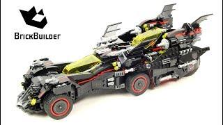 Lego Batman Movie 70917 The Ultimate Batmobile - Lego Speed Build