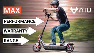 NIU KQi3 MAX Electric Scooter Review - Max Performance!