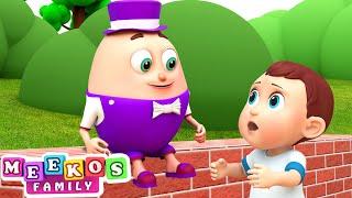 Humpty Dumpty Sat On A Wall  + Many More Nursery Rhymes | Meeko's Family