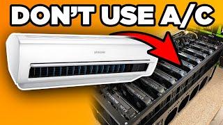 Dont use AC to cool Mining rigs