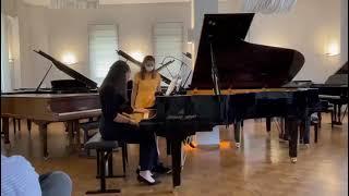 Lina Marinova & Leoni Duzič „Valse Des Fleurs“ by Tshaikowsky