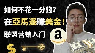 YouTube赚钱2021 | 联盟营销赚取美金如何入门？靠谱的联盟有哪些？手把手带你申请亚马逊联盟！大陆可做网赚 | 油管小白成长记录