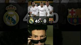 0 - 45 Real Madrid Bombastic #shorts #youtubeshorts #funny #memes #realmadrid #cr7 #barcelona