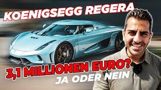 3,1 Millionen €!!! Ja oder Nein???  Koenigsegg  Regera I Hamid Mossadegh