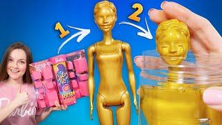 Барби из ЗОЛОТА? 25 сюрпризов Barbie Color Reveal AA (афроамериканка)