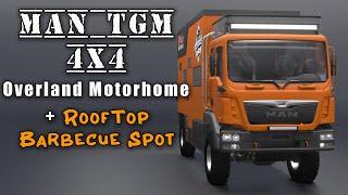 MAN TGM 4x4 Overland Motorhome