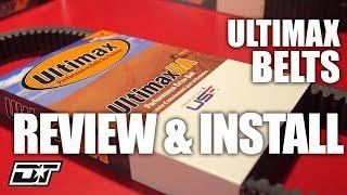 Ultimax Belts Overview and Install