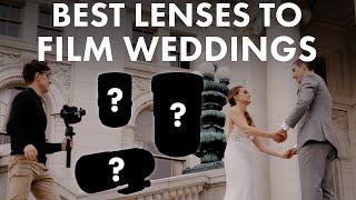 Our TOP 3 Lenses to Film a Wedding