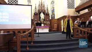 St. Mark Lutheran Church Sunday Traditional Service 3/23/25