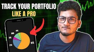 TRACK CRYPTO PORTFOLIO - With charts and Distribution | Portfolio Tracker Tutorial