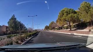 Driving through Summerlin 20 mins from Las Vegas Strip