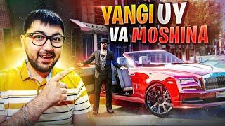 GTA 5 (RP) / YANGI UY VA MOSHINA / UZBEKCHA JONLI STREAM