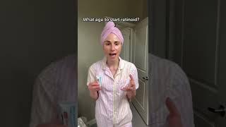 What age to start retinoid? #dermatologist @DrDrayzday