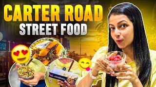 Exploring Carter Road Street Food || Bandra || Mumbai