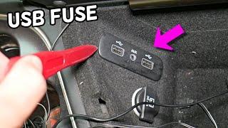 DODGE CHALLENGER USB FUSE LOCATION REPLACEMENT, USB NOT WORKING