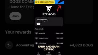This Crypto Project is Leading| New Project Dogs in Telegram #crypto #cryptomining