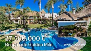 Luxury villa set in a double plot on beachside Golden Mile | W-02TRBK | Engel & Völkers Marbella