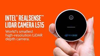 Intel RealSense LiDAR Camera L515 - the worlds' smallest high-resolution LiDAR depth camera