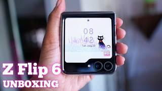 Samsung Z Flip 6 Unboxing (Black) & First Impressions