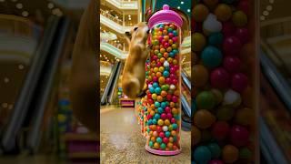 Capybara Conquers Massive Gumball Tower! (Mall Mayhem Starts!)