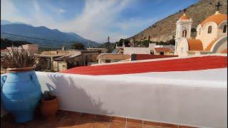 Beautiful, two bedroom village house for sale, in Limnes, Crete.