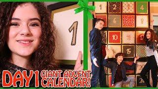 GIANT Advent Calendar Day 1 Christmas Countdown 2017